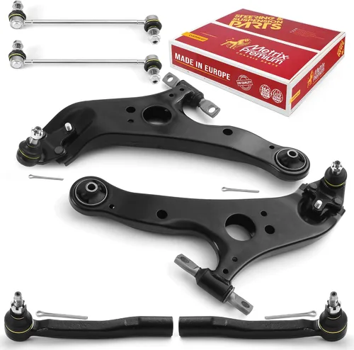 Miniatura 25 de Metrix Premium Chassis Parts - Kit de suspensión delantera de 10 piezas para BMW X5 2007-2013, BMW X6 2008-2014, reemplazo, fabricado en Europa