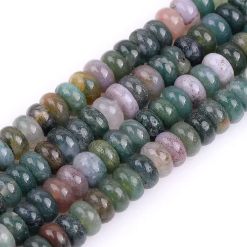 Miniatura 4 de JOE FOREMAN Cuentas de hematita de 0.118 x 0.236 in para hacer joyas, piedras preciosas naturales semipreciosas, espaciador Rondelle Heishi de 15