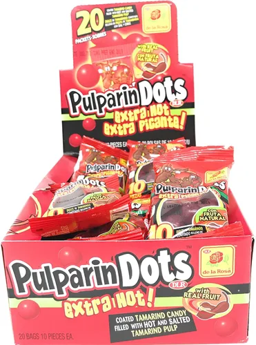 Miniatura 2 de PulparinDots Sabor Tamarindo Extra Caliente 20 Piezas