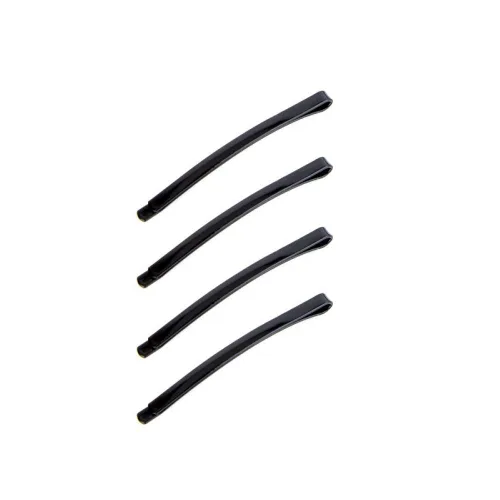 100 pinzas negras para el pelo, accesorios de herramientas de peinado, unisex (grueso)