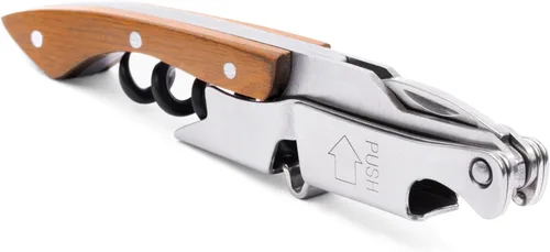 Miniatura 7 de Pocket Prestige Waiters - Sacacorchos de Coutale Sommelier – Palisandro – Abrebotellas de vino de doble palanca patentado francés con resorte