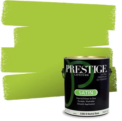 Miniatura 125 de PRESTIGE Pinturas Pintura interior e imprimación en uno, 1 galón, cáscara de huevo, aventura