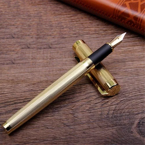 Miniatura 3 de Pluma estilográfica, pluma estilográfica, pluma de metal para regalo de negocios, para hombres y mujeres (color único: un color)
