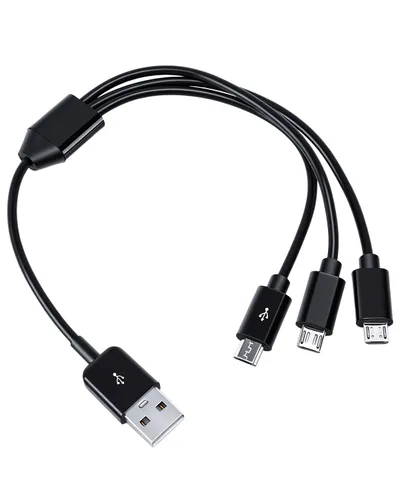 Miniatura 13 de UCEC Cable de carga doble micro USB Splitter que alimenta hasta dos dispositivos micro USB a la vez desde un solo puerto USB (paquete de 1)
