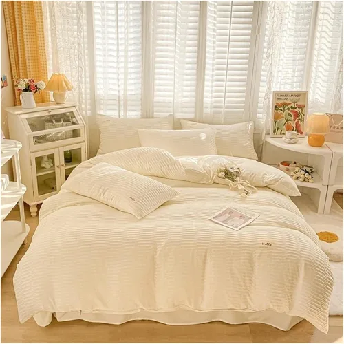 Miniatura 4 de Bed, Bedding Set Soft Double Duvet Cover Set with Sheets Comfortable Breathable Bedding Sets
