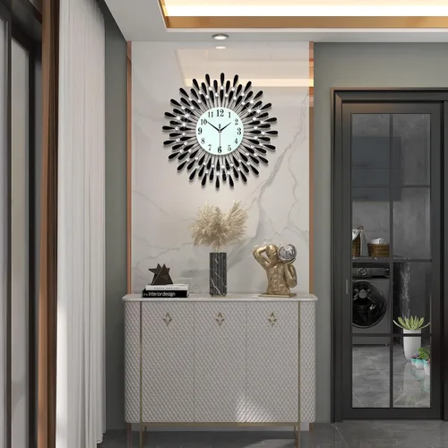 Miniatura 3 de Relojes de pared grandes para decoración de sala de estar, reloj silencioso grande y moderno que no hace tictac para dormitorio, oficina, cocina