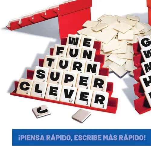 Miniatura 6 de Dabble® Juego de palabras Juego de mesa familiar de ritmo rápido Mejora la ortografía y el vocabulario para todas las edades Deletrea