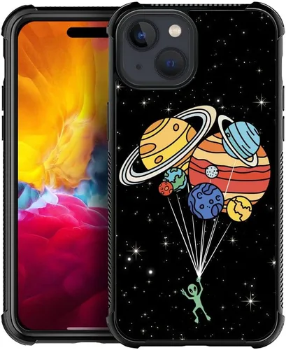 Miniatura 11 de Funda compatible con Google Pixel 4A 5G, sistema solar de globo alienígena, diseño de patrón increíble, a prueba de golpes, antiarañazos, carcasa