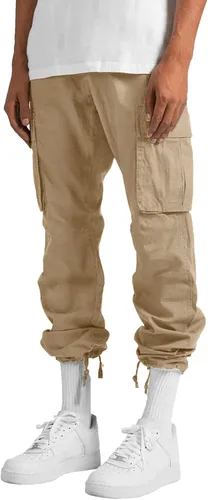 Miniatura 4 de Mens Cargo Pants Ripstop Lightweight Classic Fit Trousers Casual Tactical Work Bottom Pant with Multi Pockets