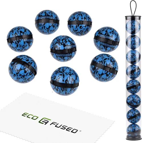 Eco-Fused Bolas desodorizantes para tenis, taquillas, bolsas de gimnasio, paquete de 8 unidades, neutraliza el olor del sudor, también ideal para