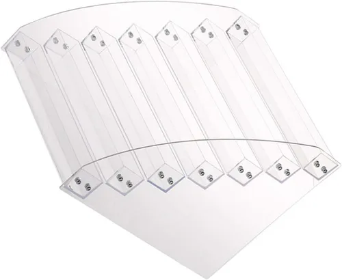 Miniatura 4 de Organizador de esmalte de uñas, bandeja de acrílico transparente para botellas de esmalte de uñas, soporte de mesa, soporte de almacenamiento