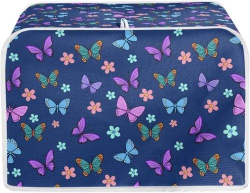 Miniatura 47 de Fundas para tostadoras, resistentes a las manchas, ligeras, a prueba de polvo, compatibles con la mayoría de las tostadoras de 2 rebanadas