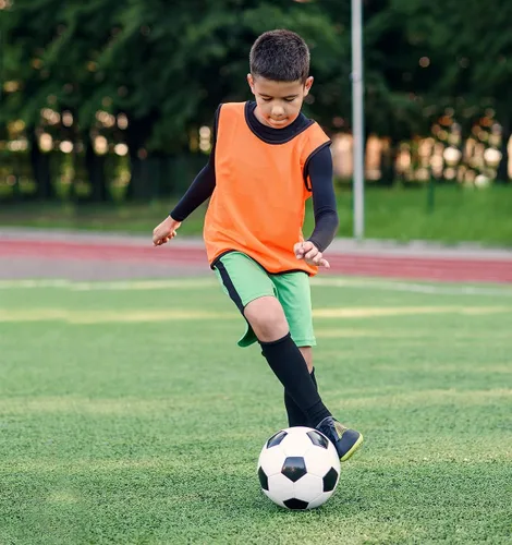 Miniatura 7 de Youper Camiseta de compresión térmica para niños y niñas, manga larga, forro polar, camiseta interior de fútbol, béisbol, fútbol