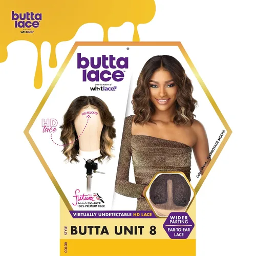 Miniatura 7 de Sensationnel Peluca de encaje frontal HD Butta Lace Unit 8 (1)