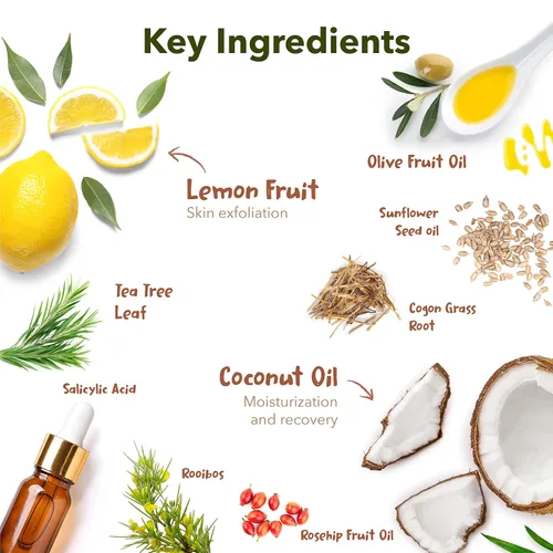 Miniatura 4 de Set de 3 pares de mascarillas para pies exfoliantes para tener una piel suave, con aceite de semillas de girasol y extractos de limón, para hombres