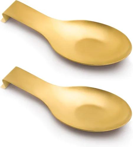 Miniatura 12 de Soporte de cuchara de acero inoxidable para encimera de cocina, utensilios de cocina, soporte para cucharón para estufa, resistente a la corrosión