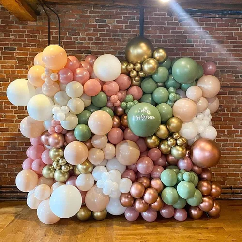 Miniatura 5 de Globos dorados cromados de 12 pulgadas, 50 globos de fiesta de baby shower, globos de decoración de feliz cumpleaños, revelación de género, Oro