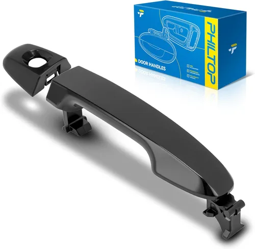 Miniatura 27 de PHILTOP Manija de puerta exterior 3 piezas delantera izquierda y derecha y trasera derecha para Chevy Express 1500/2500/3500, reemplaza # 79320