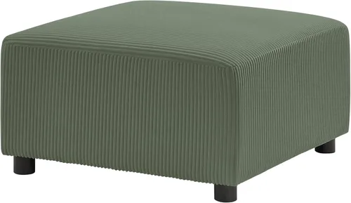 Miniatura 10 de Sofá modular modular en forma de V de 90.6 pulgadas con otomana de almacenamiento, sofá esquinero de pana de 6 asientos con asiento profundo
