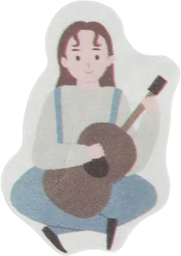 Miniatura 7 de Juego de cintas Washi, 8 rollos de cintas Washi de 1.378 in de ancho, cinta decorativa impresa para conciertos, múltiples formas irregulares