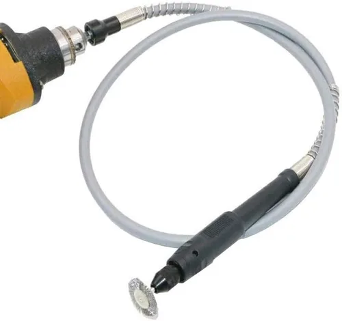 Miniatura 4 de Adaptador de eje flexible, accesorio flexible de extensión de eje de taladro sin llave, portabrocas para amoladora rotativa con llave - 0.126 in/1/8