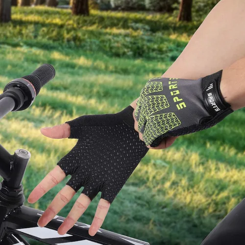 Miniatura 5 de Accmor Guantes deportivos para niños guantes de medio dedo guantes de ciclismo para niños y niñas guantes de pesca para ciclismo campamento pesca