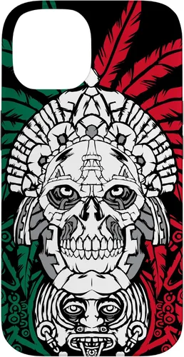 Miniatura 4 de iPhone 11 Pro Max Aztec Warrior Skull - Ancestros mexicanos - Funda de raíces mexicanas