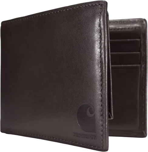 Miniatura 8 de Carhartt Carteras duraderas de cuero marrón aceitado, para hombre, disponibles en varios estilos