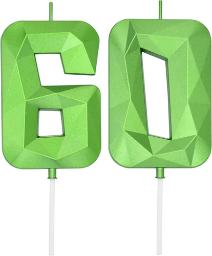 Miniatura 156 de DERVENTA Velas de cumpleaños con números grandes, 3D, color rosa, 3.7 pulgadas, decoración para tartas de fiesta, 1 pieza (número 3 rosa)