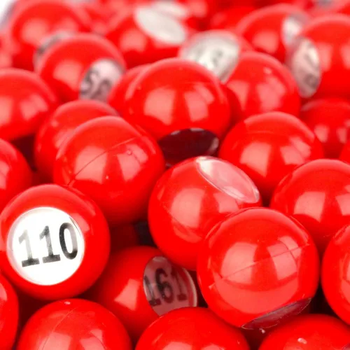 Miniatura 5 de Regal - Bolas de bingo para rifas, bolas de llamadas rojas de primera calidad con ventana de fácil lectura de 7/8 (0.875) pulgadas