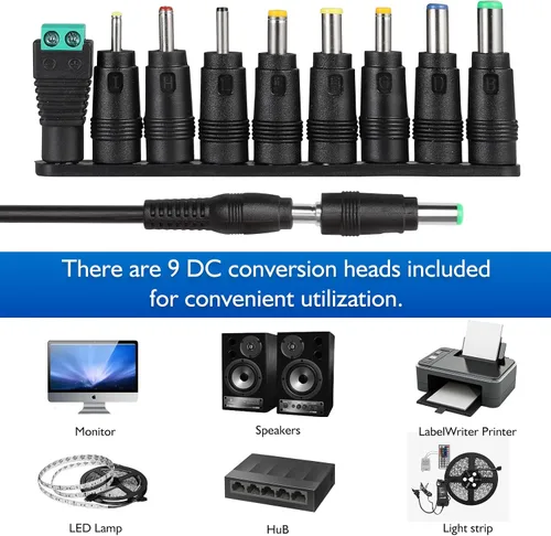 Miniatura 3 de Fuente de alimentación de 36 V 4 A para amplificador de audio doméstico, fuente de alimentación de 36 V 4 A 144 W, adaptador de CA CC de 110 a 240 V
