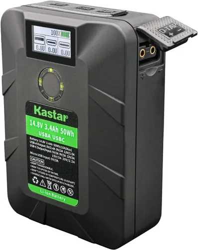 Miniatura 4 de Kastar Cargador D-Tap compatible con DSR-570WSP DSR-570WSPL/2 DSR-600PL DSR-650WSPL DSR-70 DSR-70A DSR-70AP (Recodificador de edición portátil)