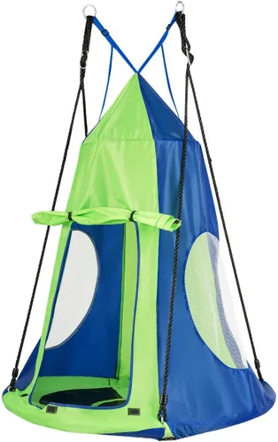 Silla hamaca colgante para niños, asiento de tienda de campaña para uso en interiores y exteriores, perfecta para niños, adultos, soporta 330 libras