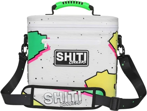 Miniatura 31 de SHITI Hieleras Enfriador para Camping, Viajes, Playa, Lonchera Suave para Alimentos, Bebidas y Hielo, Portátil, Impermeable, Bolsa Aislada de 24 El
