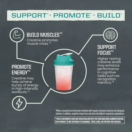 Miniatura 4 de Polvo de Monohidrato de Creatina Micronizado Suplemento de Pre-Entreno y Recuperación Apoya el Desarrollo Muscular, Entrenamiento de Fuerza
