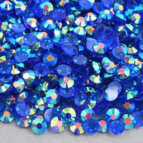 Miniatura 7 de 5000 diamantes de imitación de resina de 0.157 in, diamantes de imitación transparentes con parte trasera plana para manualidades, diamantes de Rosa