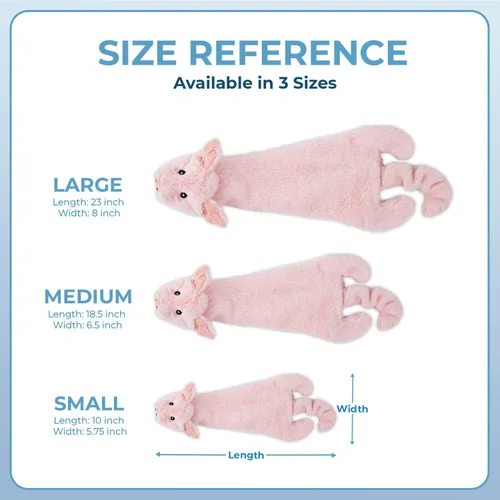 Miniatura 5 de Best Pet Supplies Juguetes chirriantes para perros con tela suave y duradera para mascotas pequeñas, medianas y grandes, juguete interactivo