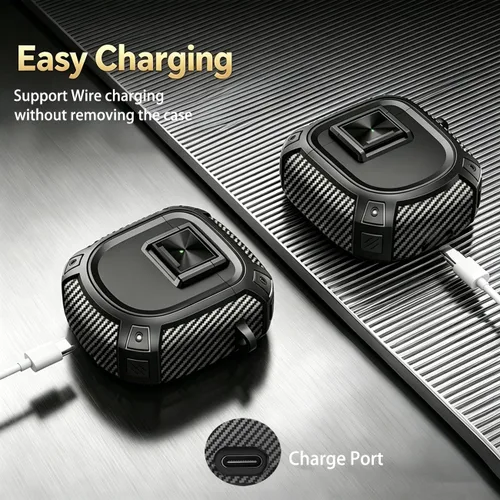 Miniatura 4 de Olytop para Nuevos Auriculares Bose QuietComfort II (2022) / Ultra (2023) Funda con Clip de Cierre y Kit Limpiador con Lápiz, Protección Resistente