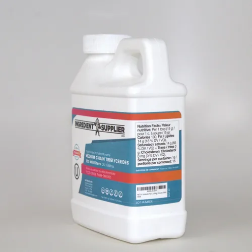 Miniatura 2 de Aceite MCT – 8.5 fl oz (8.33 onzas) Derivado de palma sostenible – Grado alimenticio USP – Sin OGM – Halal – para nutrición deportiva, dieta
