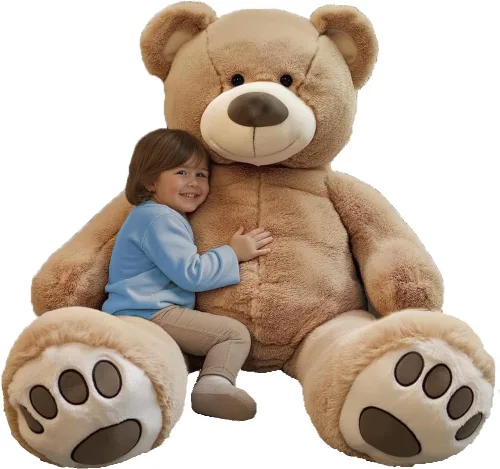 Miniatura 5 de Anico - Peluche beige de 10" con ojos bordados Suave animal de peluche, perfecto como peluche para bebés, niños pequeños y niños Peluche