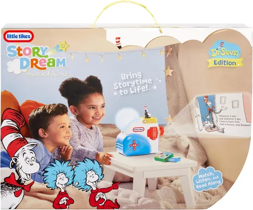Miniatura 3 de Little Tikes Story Dream Machine Dr. Seuss - Paquete de iniciación, cuentos, libros, personaje de reproducción de audio, regalo y juguete para niños
