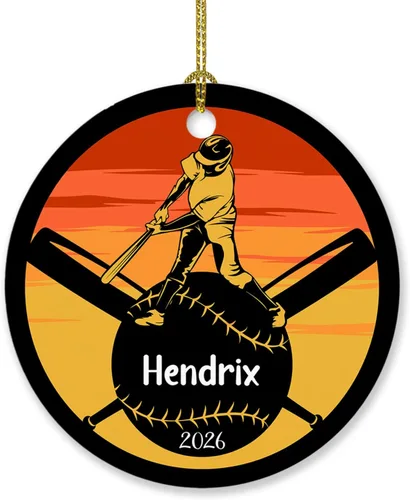 Miniatura 17 de Adorno personalizado de tiro con arco de Navidad 2025, adorno de Navidad con arco y flecha, regalo con nombre de arquero, año, adorno de jugador