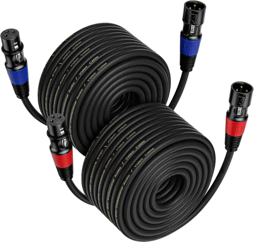 Miniatura 14 de EBXYA - Cables XLR 1,5 m 6 Pack - Cable de micrófono XLR macho a hembra 3 pines balanceado