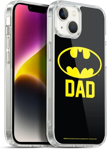 Miniatura 226 de Head Case Designs Funda de gel con licencia oficial de Batman DC Comics Bat Signal Logos [protección de grado militar] compatible con Apple iPhone 7
