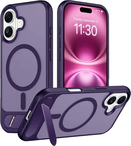 Miniatura 200 de Funda para iPhone 11 con compatibilidad magnética, [Soporte invisible incorporado][Compatible con MagSafe]