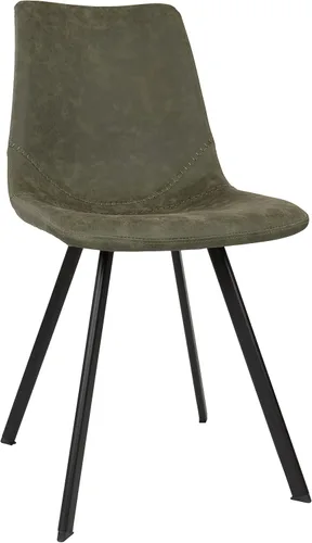 Miniatura 9 de LeisureMod Markley - Silla de comedor, color negro carbón