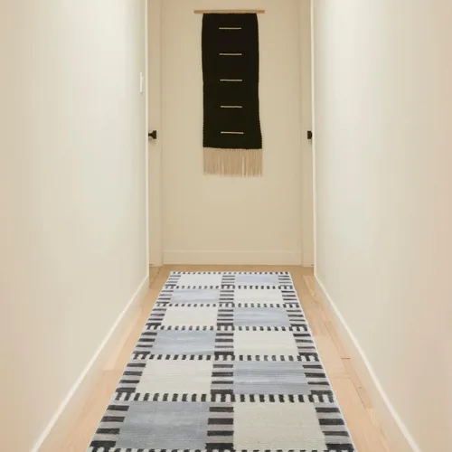 Miniatura 13 de Revival Rugs Comb - Alfombra de pasillo de 3 x 9 pies para pasillo y entrada, lavable, 100% reciclada, certificado Oeko-TEX, moderna, pelo mediano