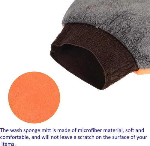 Miniatura 4 de M METERXITY Manopla de limpieza - Guantes de microfibra para lavar platos, ropa y persianas, aplicar a la limpieza de la casa