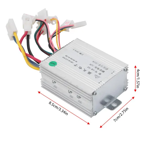 Miniatura 2 de Controlador de motor de 12 V 500 W Controlador de cepillo eléctrico DC Motor Control de velocidad E Controlador cepillado
