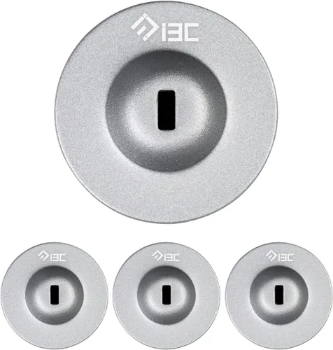 Miniatura 5 de Placa de seguridad adhesiva de anclaje, placa de bloqueo para laptop con ranura, placa de bloqueo universal para laptop, monitor, teléfono